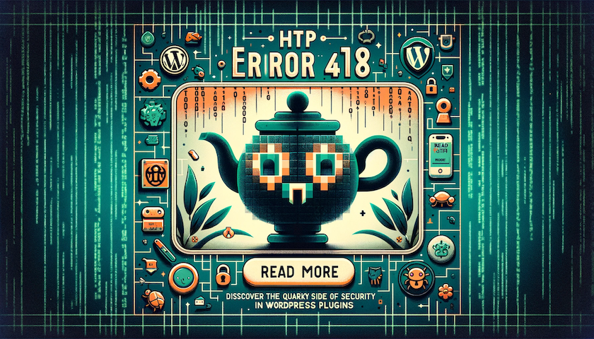 HTTP Error 418: I'm a Teapot