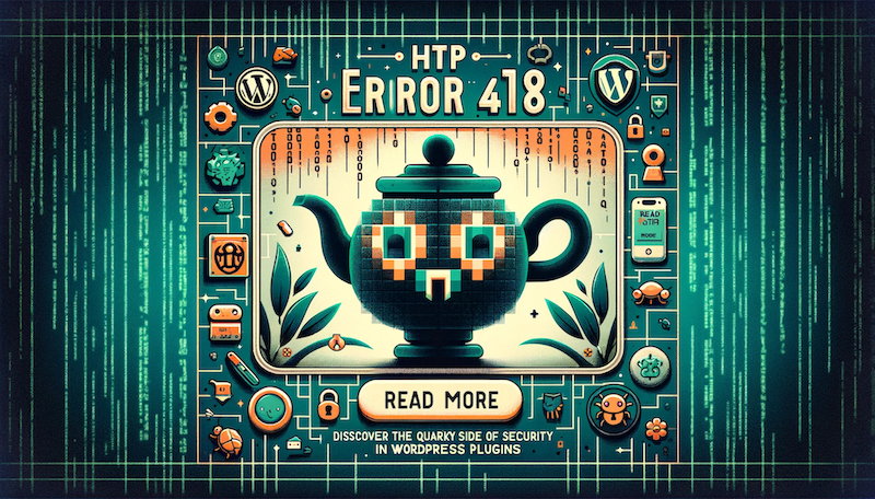 HTTP Error 418: I'm a Teapot